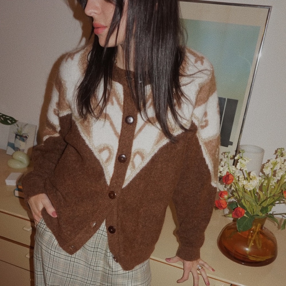 Sezane cardigan